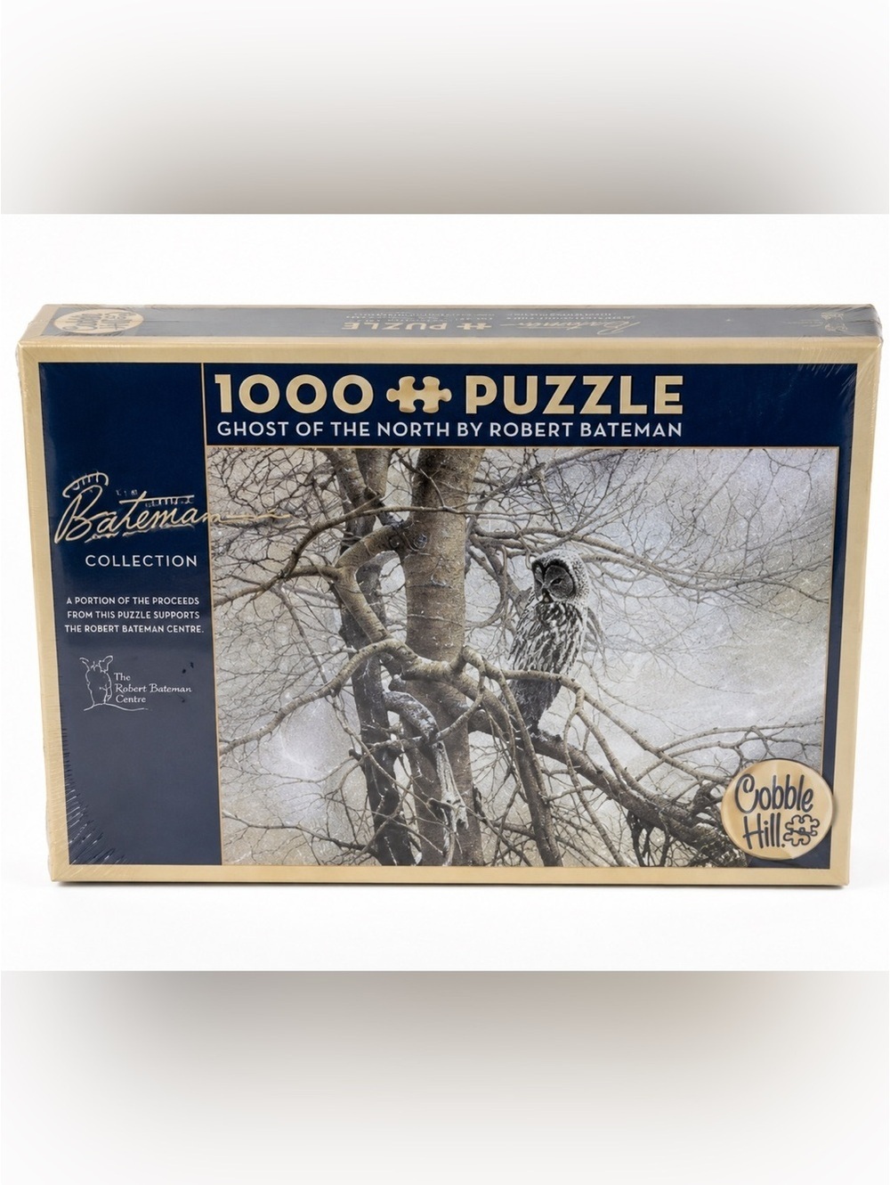 Cobble Hill Ghost of the North Robert Bateman 1000 Pc Puzzle New